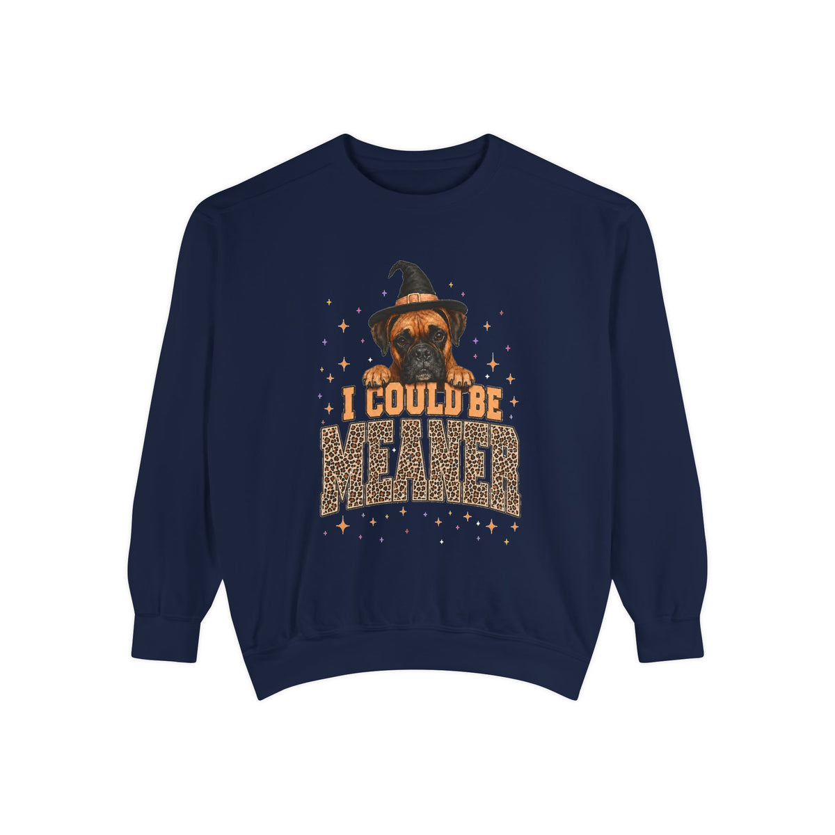 Halloween Dog Sweatshirt - "I Could Be Weiner" Witch Hat Dachshund Pullover