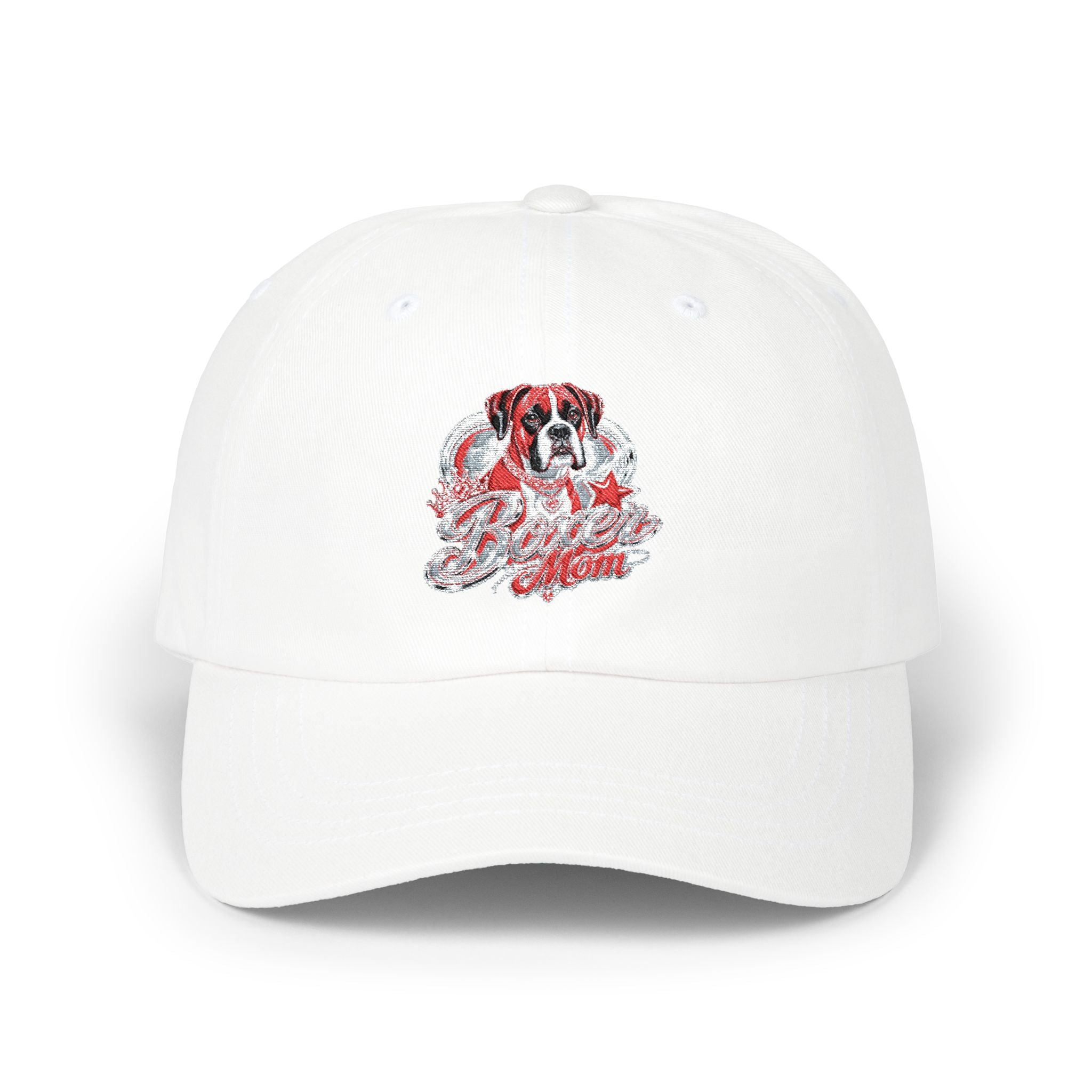 St. Bernard Dad Cap – 'Dog Dad' Embroidered Baseball Hat