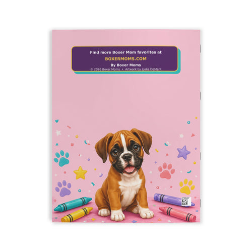 Adventures of Buddy the Boxer Coloring Book — Cute Puppy Kids Activity