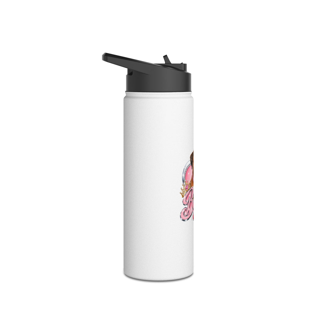 Boxer Mom Stainless Steel Water Bottle – Pink Insulated Dog Mom Bottle