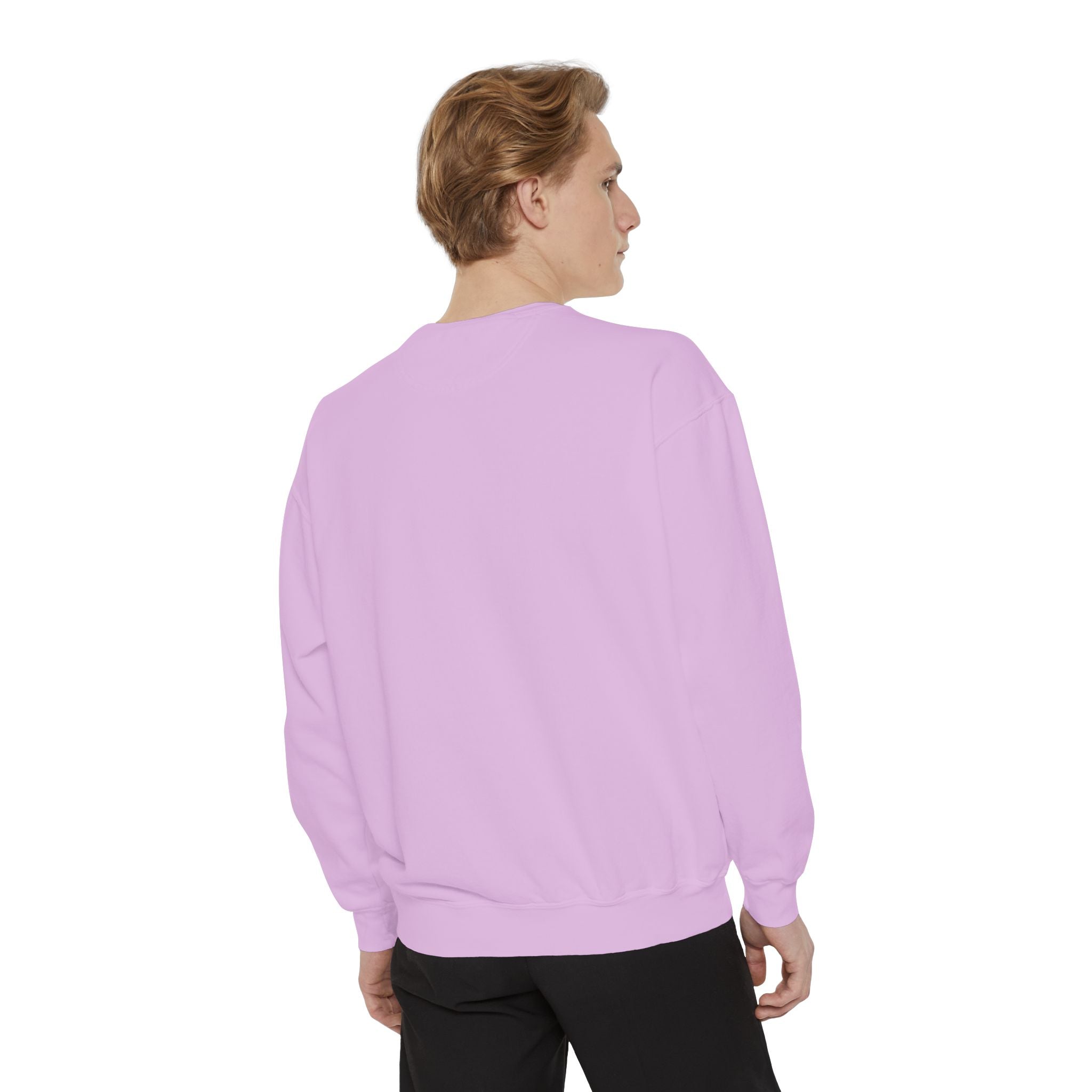 Boxer Mom Sweatshirt — Cute Pink Dog Graphic Crewneck