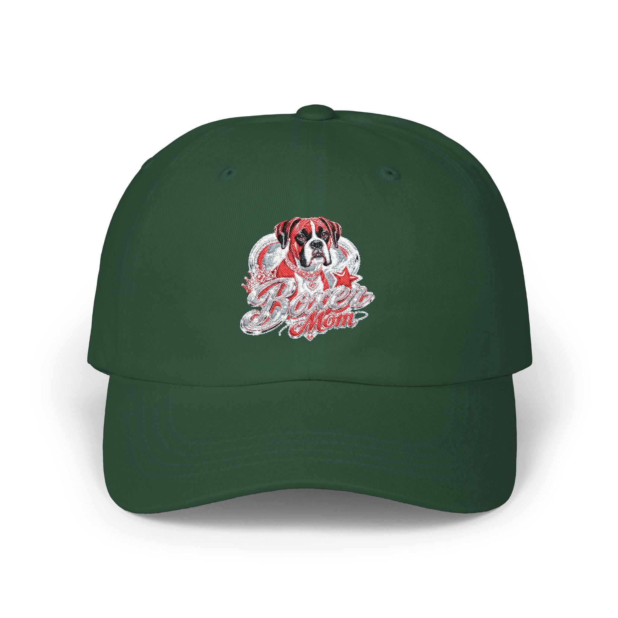 St. Bernard Dad Cap – 'Dog Dad' Embroidered Baseball Hat