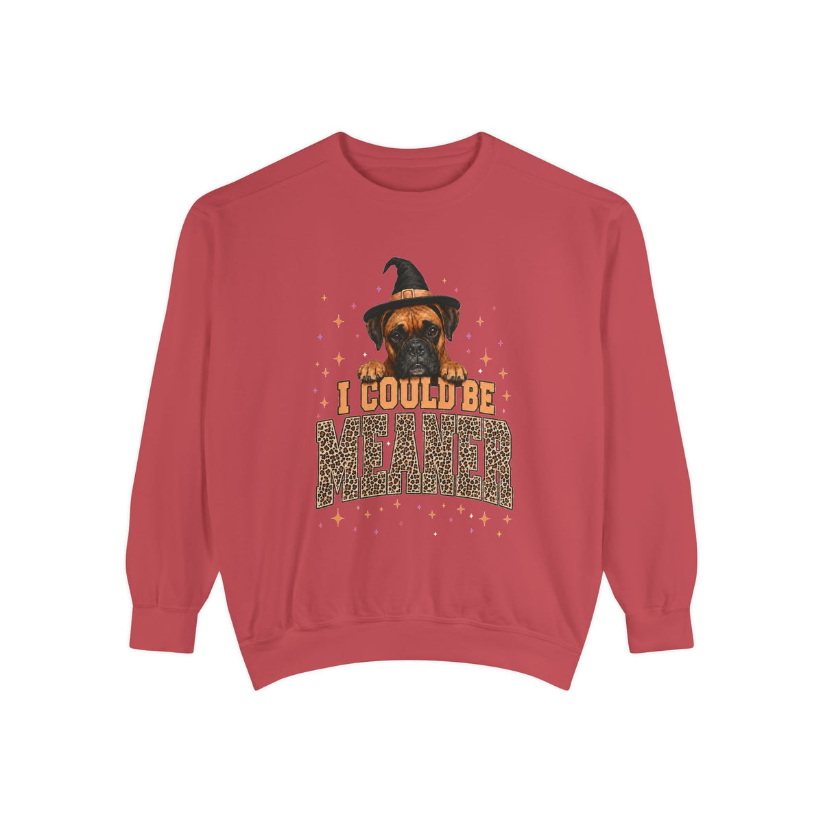 Halloween Dog Sweatshirt - "I Could Be Weiner" Witch Hat Dachshund Pullover