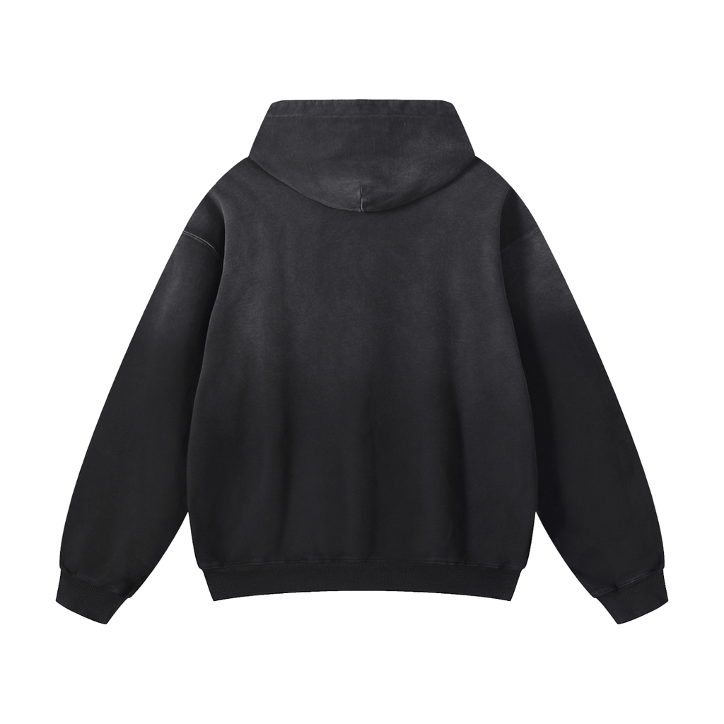 Boxer Dog Mom Heavyweight Sunfade Oversized Hoodie