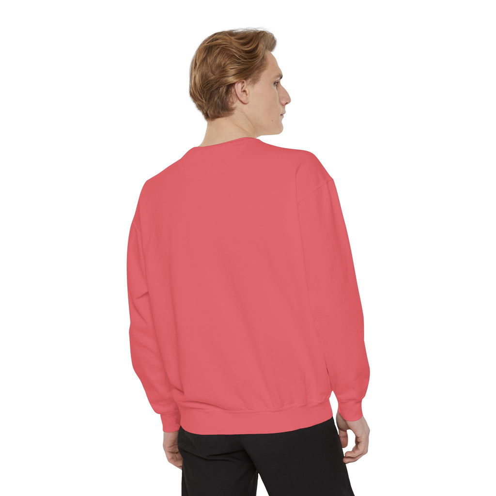 Boxer Mom Sweatshirt — Cute Pink Dog Graphic Crewneck