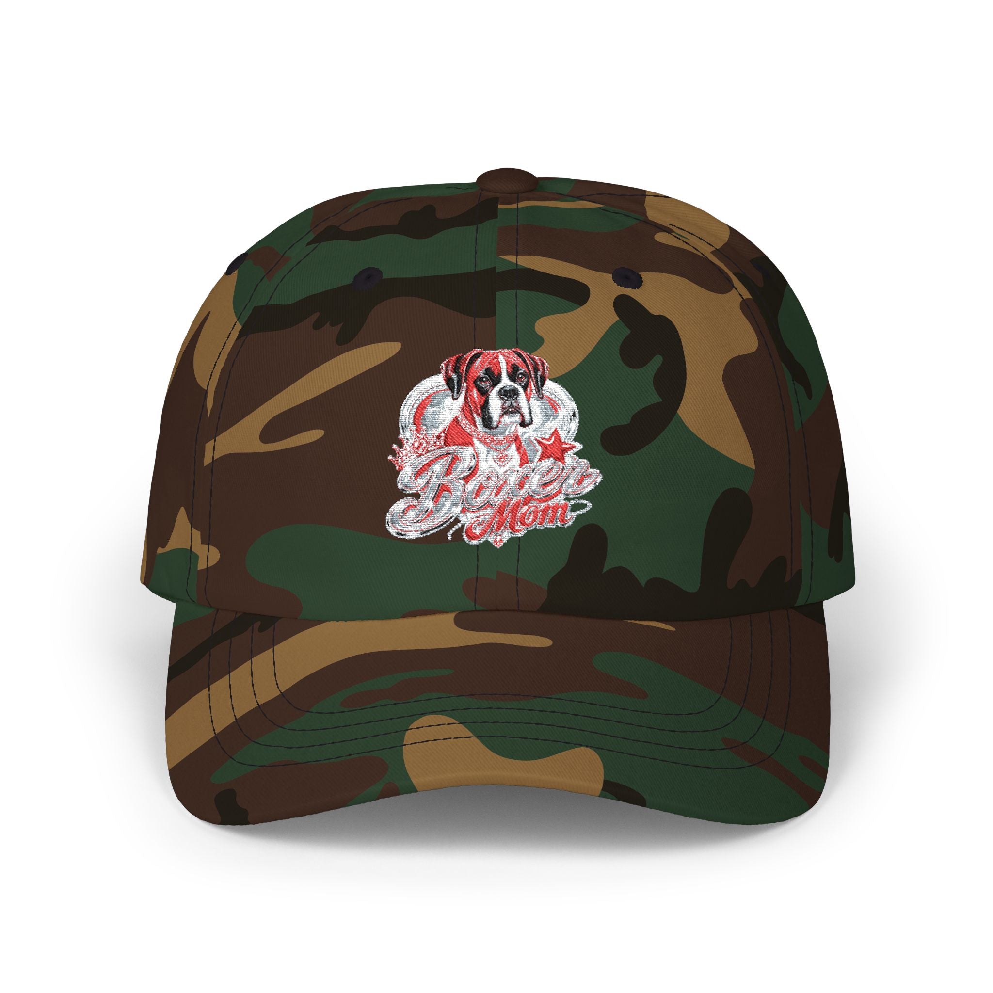 St. Bernard Dad Cap – 'Dog Dad' Embroidered Baseball Hat