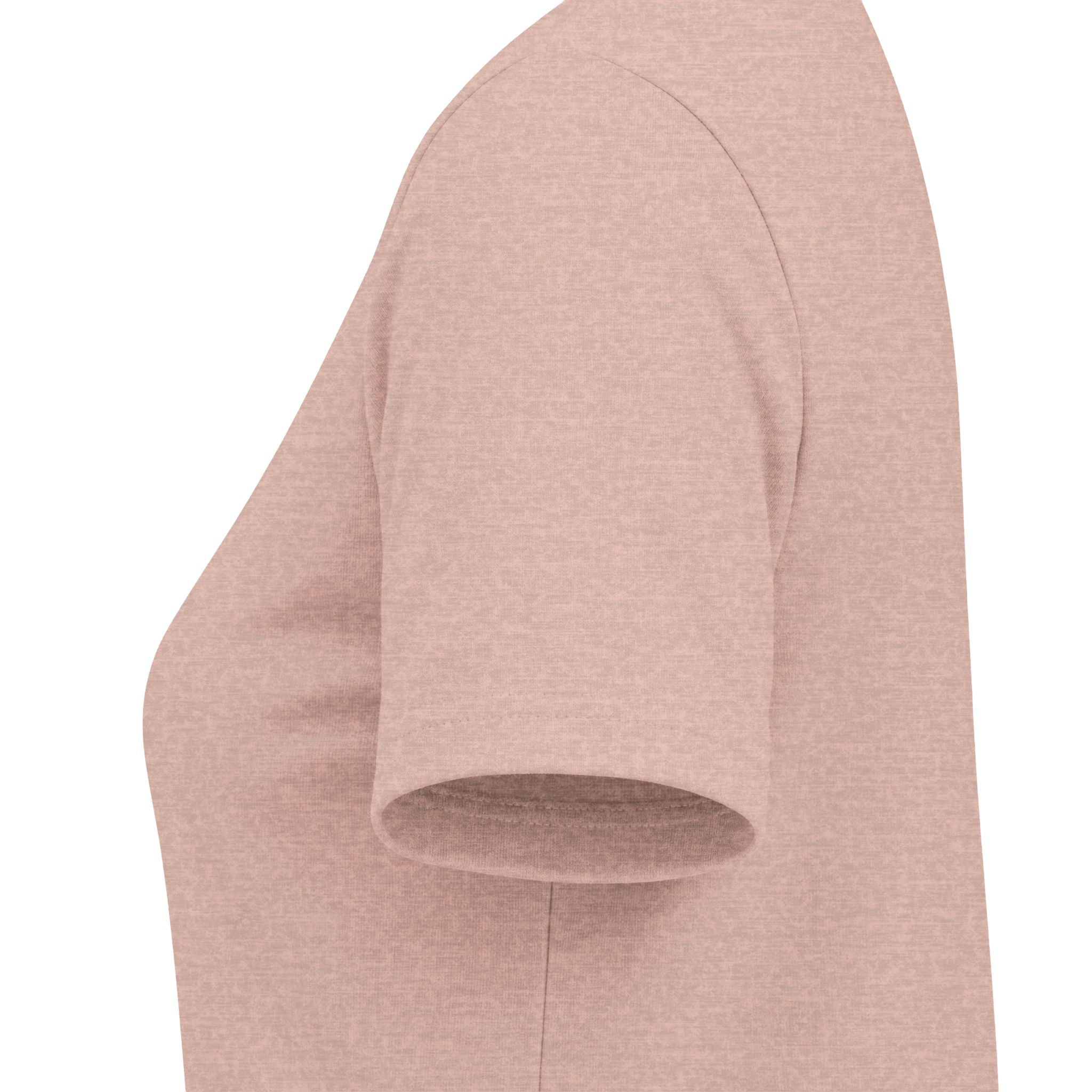 Women's V-Neck Tee — Glam Boxer Dog Graphic (Pink Fur & Sunglasses)